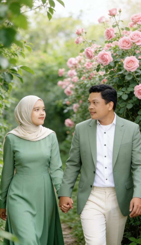 Foto prewedding Hendi & Istiq 2